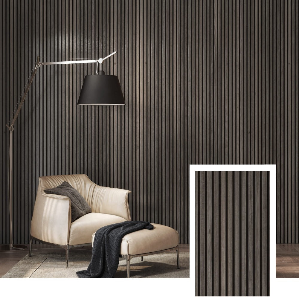 Wallora™ Professional Acoustic Slat Panel — Natural Oak (2.7 × 1.10 m)